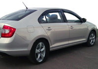 Skoda Rapid 2012–2019 Logu vēja deflektori SD (4 gab., SIM) foto 1