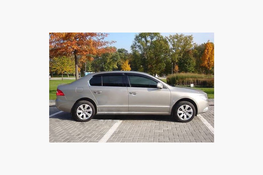 Skoda Superb 2009–2015 Logu vēja deflektori SD (4 gab., SIM) Image