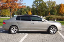 Skoda Superb 2009–2015 Logu vēja deflektori SD (4 gab., SIM) foto 1