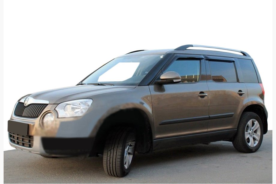 Skoda Yeti 2009–2017 Logu vēja deflektori (4 gab., SIM) Image