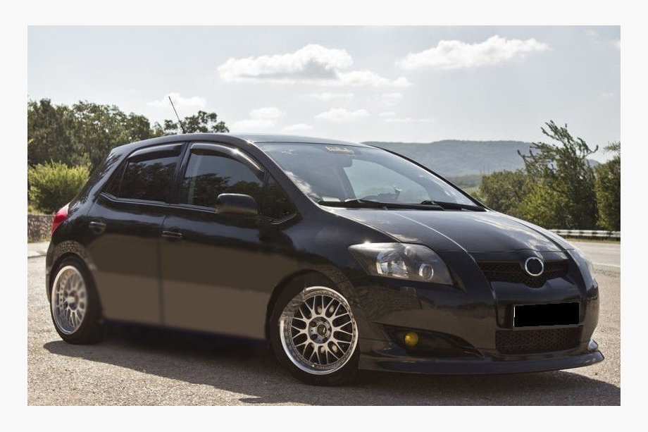 Toyota Auris 2007–2012 Logu vēja deflektori (4 gab., SIM) Image