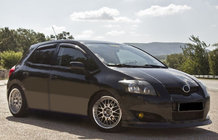 Toyota Auris 2007–2012 Logu vēja deflektori (4 gab., SIM) foto 1