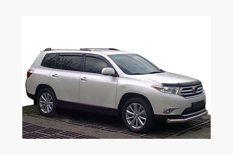 Toyota Highlander 2008–2013 Logu vēja deflektori (4 gab., SIM) Image