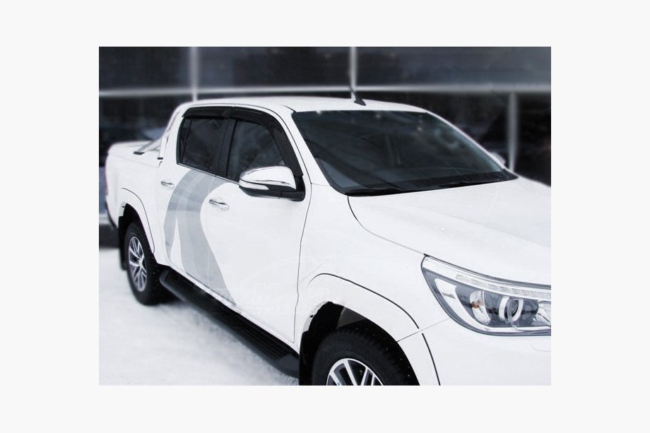 Toyota Hilux 2015– Logu vēja deflektori (4 gab., SIM) Image