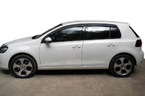 Volkswagen Golf 6 2008–2014 Logu vēja deflektori (4 gab., SIM) foto 1