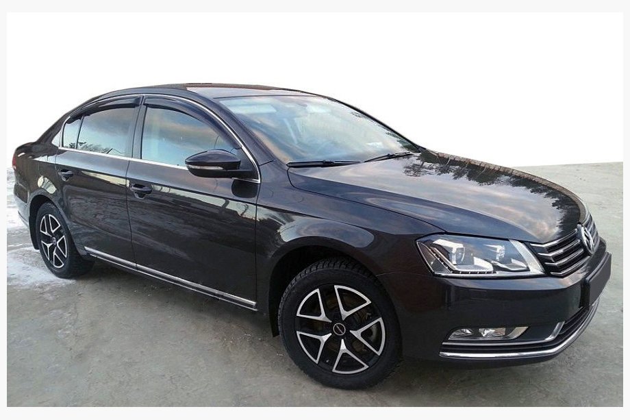 Volkswagen Passat B7 2012–2015 Logu vēja deflektori SD (4 gab., SIM) Image