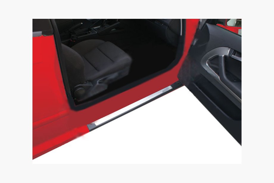 Audi A3 2003–2012 Iekšējās sliekšņu uzlikas (2 gab., tērauds), kupeja 2 gab. (kupeja) Image