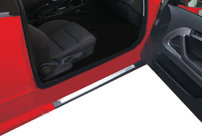Audi A3 2003–2012 Iekšējās sliekšņu uzlikas (2 gab., tērauds), kupeja 2 gab. (kupeja) foto 1