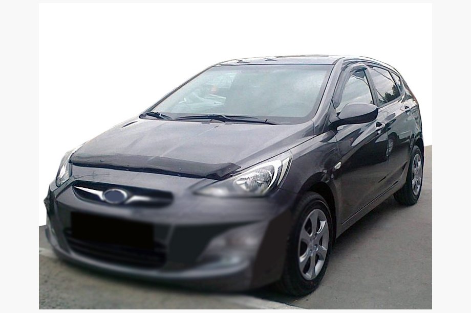 Hyundai Accent 2011–2017 Kapota deflektors 2010-2014 (SIM) Image