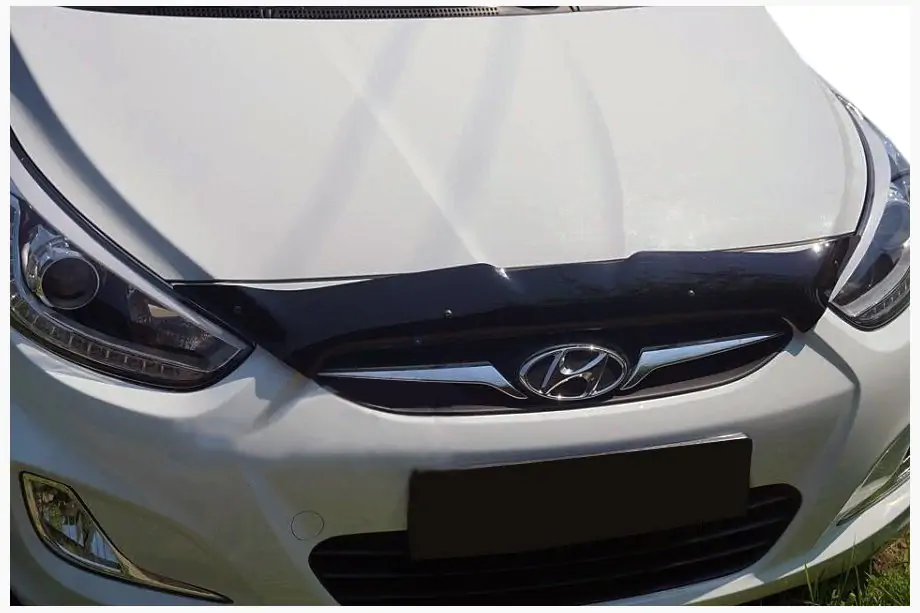 Hyundai Accent 2011–2017 Īsais motora pārsega deflektors 2010-2014 (SIM) Image