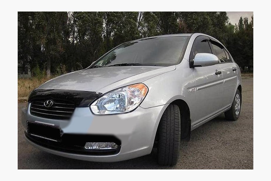 Hyundai Accent 2006–2010 Kapota deflektors (SIM) Image