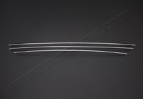Renault Clio III 2005–2012 Nerūsējošā tērauda uzlikas bampera režģim (3 gab.) foto 1