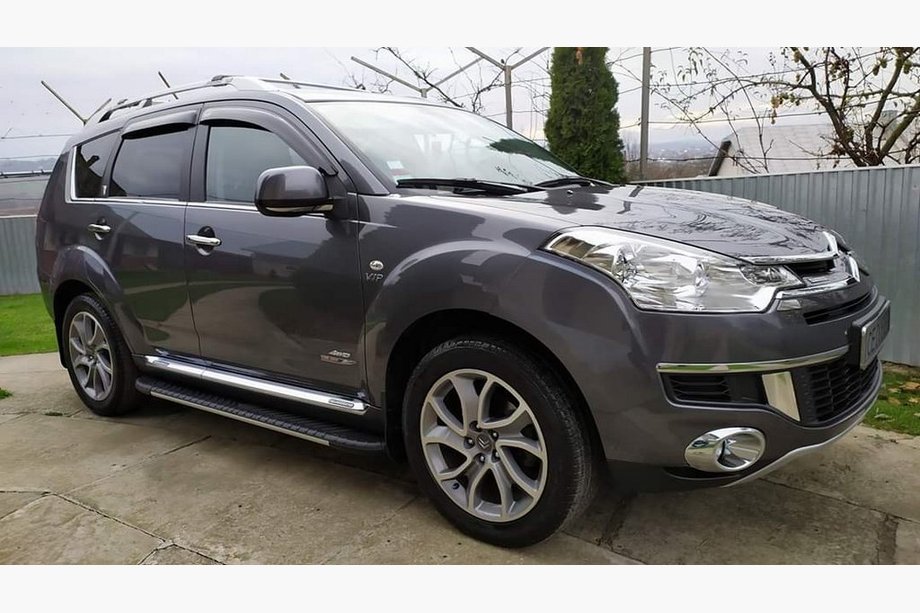 Peugeot 4007 2007–2013 Sānu sliekšņi Bosphorus Grey (2 gab., alumīnijs) Image