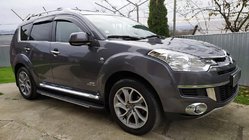Citroen C-Crosser 2007–2013 Sānu sliekšņi Bosphorus Grey (2 gab., alumīnijs) foto 2