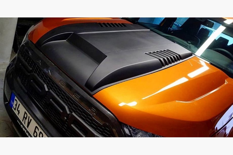 Ford Ranger 2011–2022 Motora pārsega uzlika V1 (ABS) Image