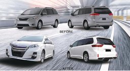 Toyota Sienna 2010–2020 GBT virsbūves komplekts foto 2