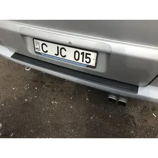Aizmugurējā bufera uzlika DDU-mat (ABS) Mercedes Vito W638 1996–2003 foto 1