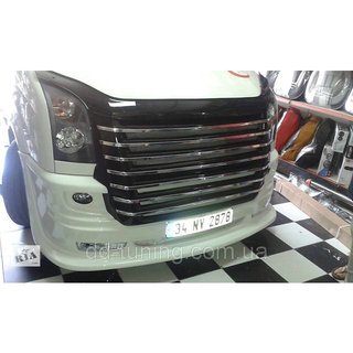 Priekšējais bamperis 2012↗ (USA stils, krāsošanai) Volkswagen Crafter 2006–2016 foto 1