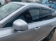 Volvo XC90 2015– Logu vēja deflektori ar hroma joslu (4 gab., HIC) foto 8