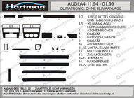 Audi A4 B5 1994–2001 Salona tūnings (Hartman) AKCIJA! Karbons foto 1