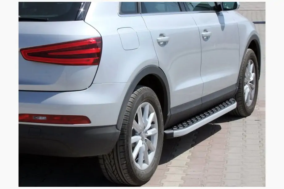 Audi Q7 2005–2015 Sānu pakāpieni BlackLine (2 gab., alumīnijs) Image