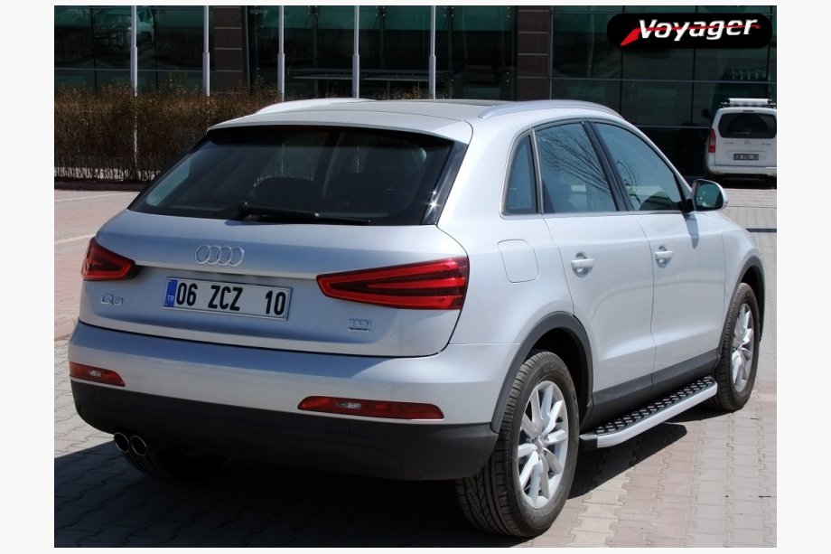 Audi Q3 2011–2019 Sānu pakāpieni BlackLine (2 gab., alumīnijs) Image