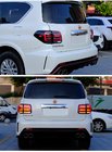 Nissan Armada 2016–2024 Aizmugurējie LED lukturi 2016-2021 (Black-Sequential) foto 2