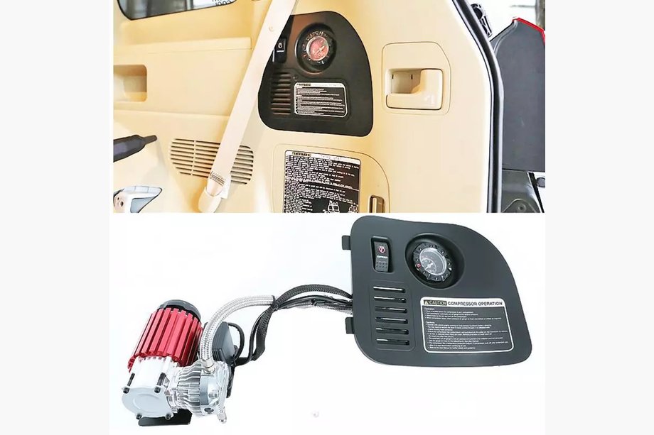 Toyota Land Cruiser 200 2007–2021 Riepu piepumpēšanas komplekts (kompresors) Image