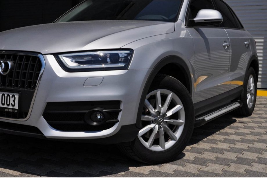 Audi Q5 2008–2017 Sānu pakāpieni Allmond Grey (2 gab., alumīnijs) Image