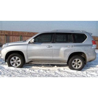 Jumta reliņi, oriģināls dizains (pelēki, 2 gab.) Toyota Land Cruiser Prado 150 2009–2023 foto 4