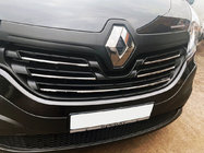 Renault Trafic 2015– Radiatora režģa uzlikas 2015-2019 (5 gab., nerūsējošais tērauds) OmsaLine – itāļu nerūsējošais tērauds foto 1