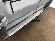 Fiat Ducato 2006–2025 Aizmugurējā bufera uzlika (nerūsējošais tērauds) foto 1