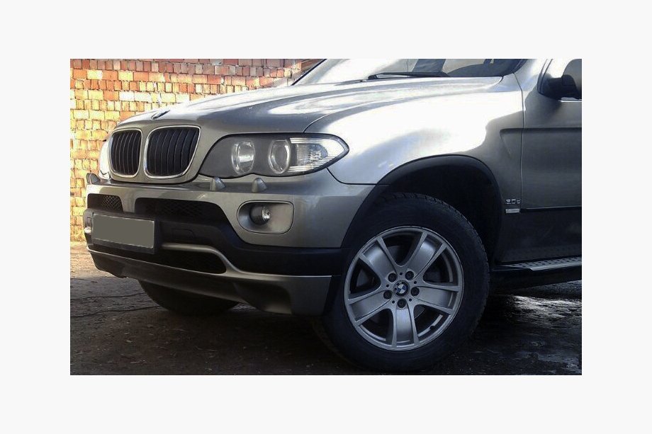 BMW X5 E53 1999–2006 Priekšējā bampera lūpa (2003-2006, krāsošanai) Image