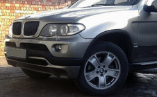 BMW X5 E53 1999–2006 Priekšējā bampera lūpa (2003-2006, krāsošanai) foto 1