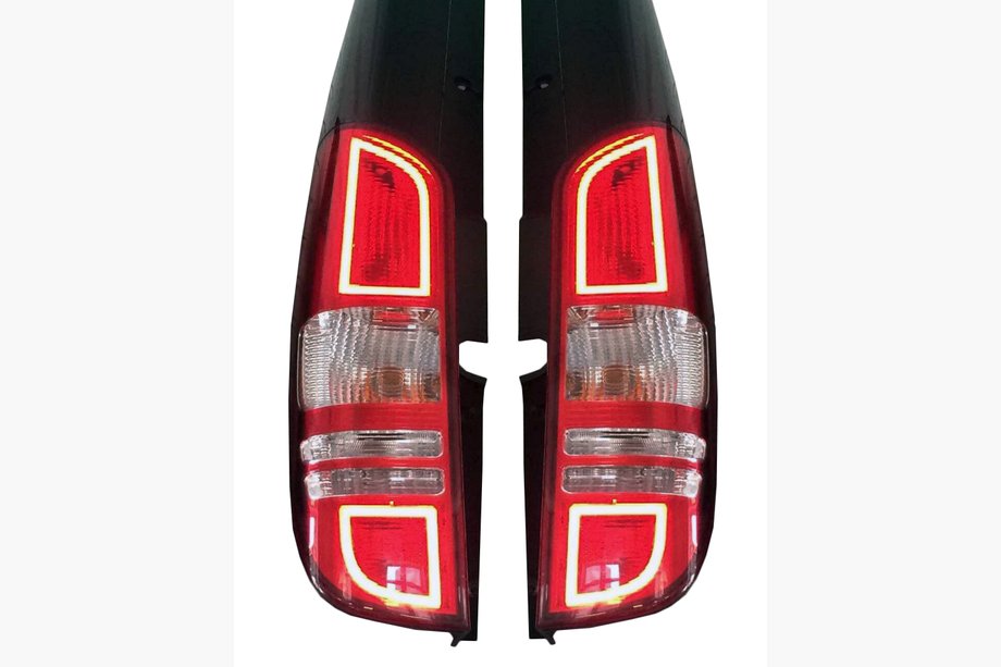 Mercedes Viano 2004–2014 Ekskluzīvi! Aizmugurējie lukturi ar LED gabarītgaismām Image