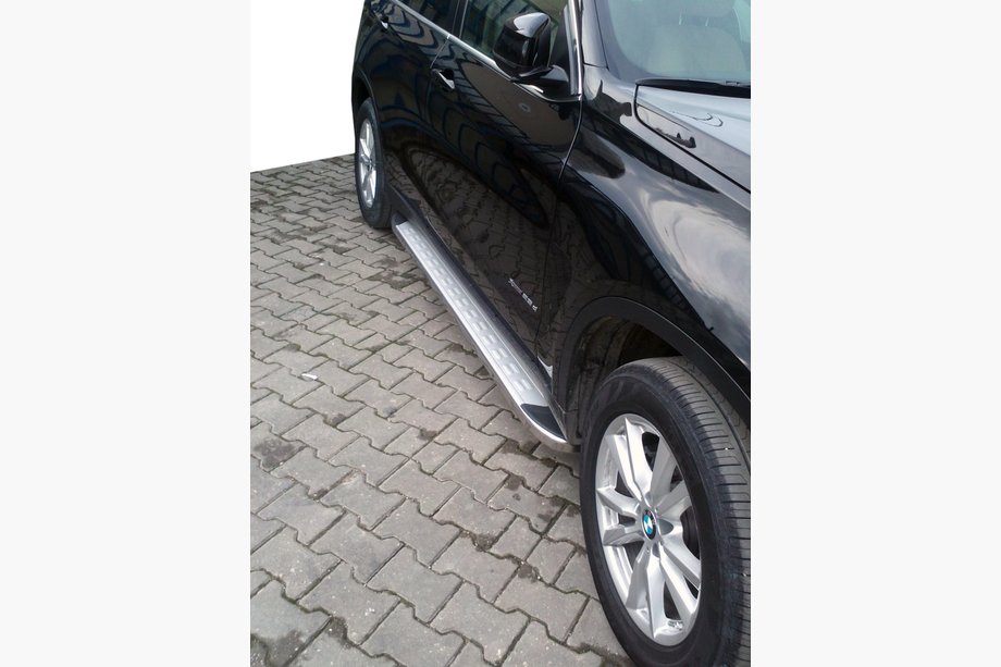 BMW X5 E70 2007–2013 Sānu sliekšņi MsLine Omsa (2 gab., alumīnijs) Image