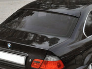 BMW 3. sērija E46 1998–2006 Izpārdošana! Aizmugurējā loga spoilers (stiklašķiedra, krāsošanai) foto 1