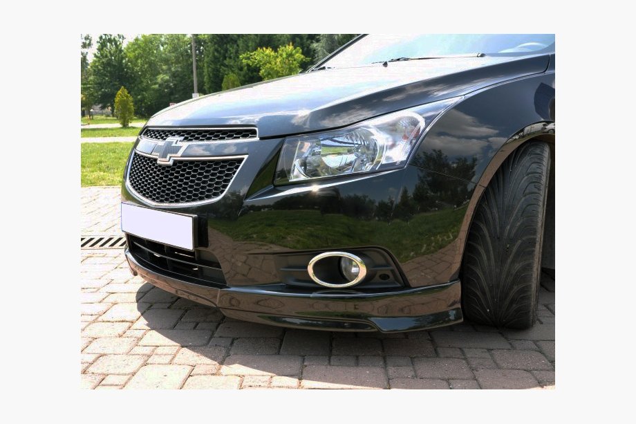 Chevrolet Cruze 2009–2015 Priekšējā bufera lūpas uzlika HB (Meliset, krāsošanai) Image