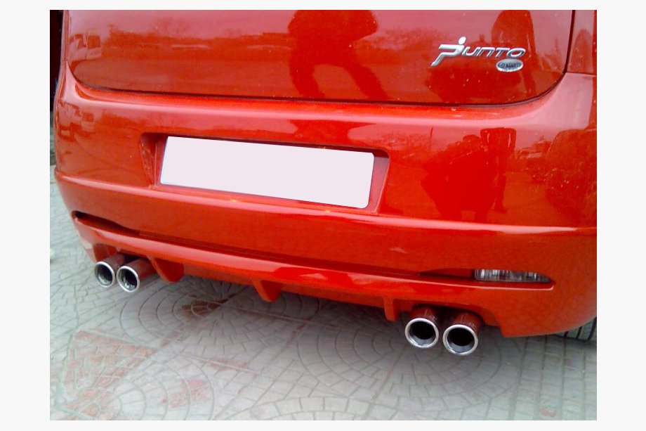 Fiat Punto Grande/EVO 2006–2018 Aizmugurējais buferis (uzlika, krāsošanai) Image