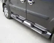 Fiat Doblo I 2005–2010 Sānu sliekšņi Sorento tips (krāsošanai) foto 1