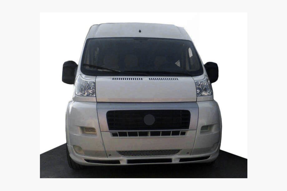 Fiat Ducato 2006–2025 Priekšējais bampera lūpas spoilers 2006-2013 (šaurais, krāsošanai) Image