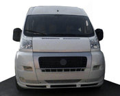 Fiat Ducato 2006–2025 Priekšējais bampera lūpas spoilers 2006-2013 (šaurais, krāsošanai) foto 1