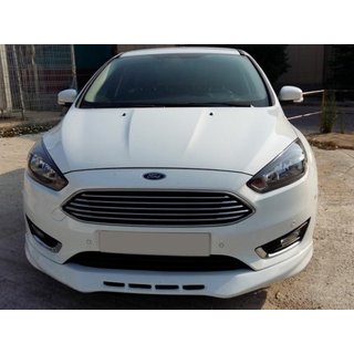 Priekšējā bufera lūpas spoileris 2015-2017 (krāsošanai) Ford Focus III 2011–2017 foto 1