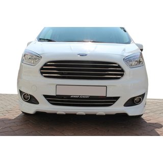 Priekšējais bufera lūpas spoileris (2014-2017, krāsošanai) Ford Courier 2014–2023