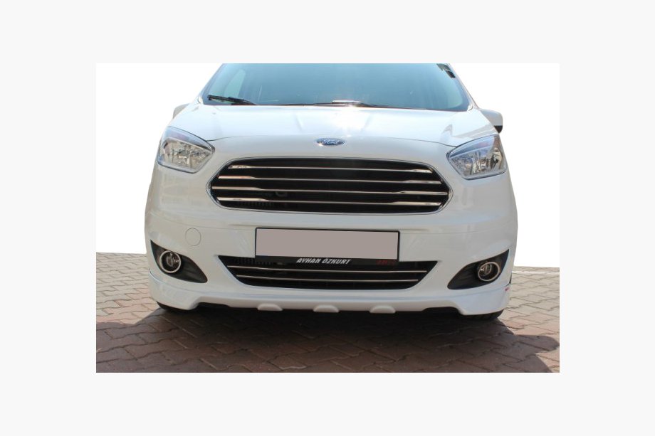 Ford Courier 2014–2023 Priekšējais bufera lūpas spoileris (2014-2017, krāsošanai) Image