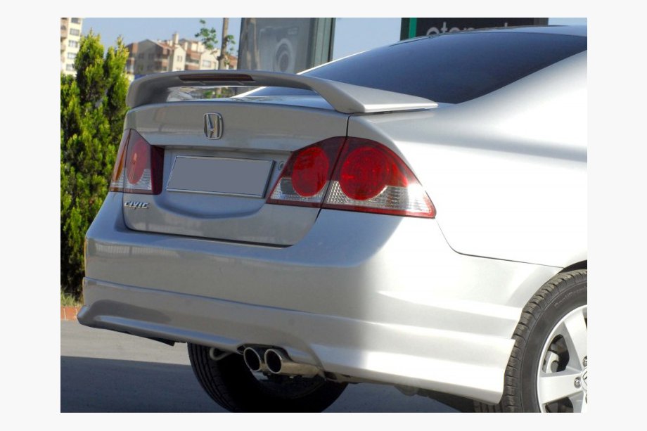 Honda Civic Sedan VIII 2006–2011 Isikli spoilers krāsošanai Image