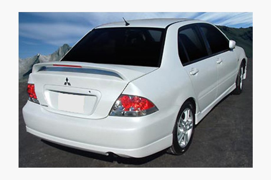 Mitsubishi Lancer 9 2004–2008 Spoileris krāsošanai Image