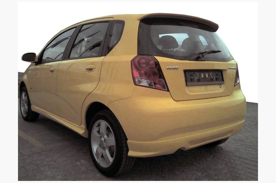 Chevrolet Aveo T200 2002–2008 Spoileris krāsošanai Image