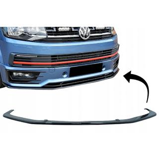 Priekšējā bampera lūpas spoilers SportLine 2015-2018 (ABS) Volkswagen T6 2015–2024 foto 2