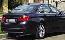 BMW 5. sērija F10/F11 2010–2016 Bagāžnieka malas uzlika (SD) (nerūsējošais tērauds) Carmos - turku teras foto 1